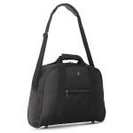 Aerolite 40x30x15 New and Improved 2023 British Airways, EasyJet, Virgin Atlantic, KLM Holdall, Cabin Luggage Under Seat Flight Bag, Black