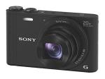 Sony DSCWX350 Digital Compact Camera with Wi-Fi and NFC (18.2 MP, 20x Optical Zoom) - Black