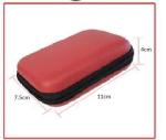 Premium Quality Compact Digital Hard Camera Case Shell hard case with foam Cover Bag Box | for Sony, Cannon, Samsung, Fujifilm, Olympus, Panasonic, Kodak, Casio, Nikon Camera Next Day Dispatch (Pink)