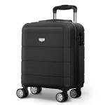 LUGG 15 Inch Jetset Lightweight Travel Cabin Bag Carry On Approved Suitcase ABS Shell Protection Water Resistant & Safe Locking System Easyjet Free Under seat Luggage (45x33x20cm)