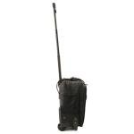 Aerolite Ryanair Priority Boarding, Easyjet Plus, BA, WizzPriority, Jet2 Approved Rolling Padded Laptop Case Bag 2 Wheels - Fits up to 15.6", Business Trolley Hand Cabin Luggage Case (Black x2)