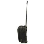 Aerolite Ryanair Priority Boarding, Easyjet Plus, BA, WizzPriority, Jet2 Approved Rolling Padded Laptop Case Bag 2 Wheels - Fits up to 15.6", Business Trolley Hand Cabin Luggage Case (Black x2)