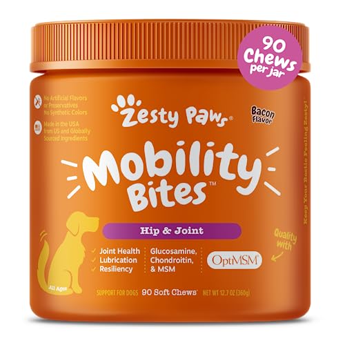 Zesty Paws Bacon Dog Joint Chews