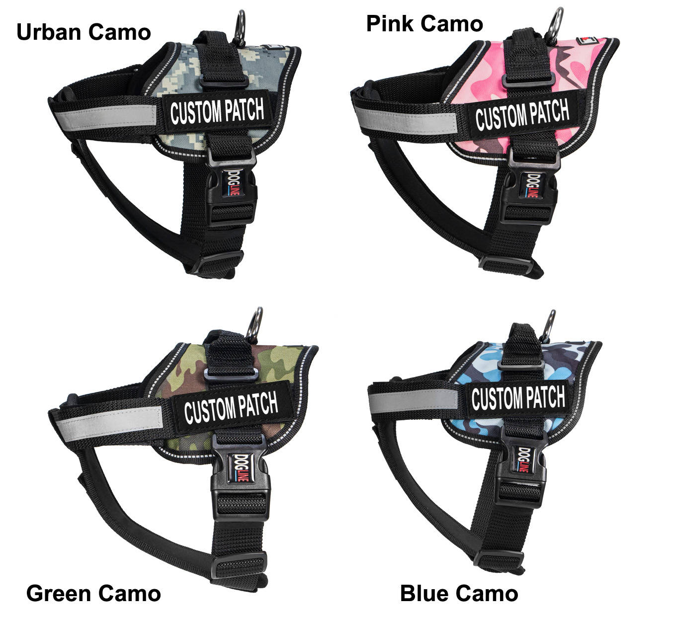 Custom Patch Dog Harness - Personalized Training Vest