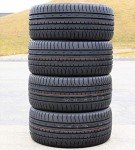 Set of 4 (FOUR) Accelera Phi All-Season Passenger Car High Performance Radial Tires-205/55R16 205/55ZR16 205/55/16 205/55-16 94W Load Range XL 4-Ply BSW Black Side Wall UTQG 400AA