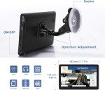 2025 Newest Car GPS Navigator 7-inch Touch Screen Real Voice prompts Turn Direction Speed Limit Warning car GPS Satellite Navigator, Lifetime Free Update World map