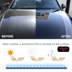 Car Plating Wax,Cleans,Shine,Polishes and Protects Your VehicleEasy-to-Use Spray Wax to Add Gloss,Long-Lasting 3.38 fl oz