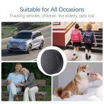 Mini GPS Tracker for Vehicles - Car GPS Tracker Portable Real Time Magnetic GPS Tracking Device,No Subscription Required/No Monthly Fee,Hidden GPS Trackers for Kids,Dogs,Trucks ﻿