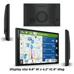 Wearable4U - Garmin DriveSmart 86, 8-inch Car GPS Navigator with Bright, Crisp High-Res Maps and Voice Assist with Power Pack Bundle