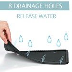 License Plate Frames - 2 PCS Silicone License Plate Holder for US Car Universal License Plate Bracket, Rustproof, Rattle Proof & Weatherproof, Mounting Accessories Included