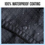 Autotech Park Protective Tire Covers 4 Pack for RVs, Trailers, Campers, SUVs, and Trucks. Oxford Material for Ultimate Protection in All Seasons. Durable Covers for Tires with 19-22 Inches Diameter