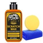 BUFFZIT Car Paint Scratch Remover & Repair Wax - Easily Removes Deep Scratches and Surface Imperfections, Effectively Reduces Swirl Marks for Cars and Other Vehicles, 100ML/3.4oz