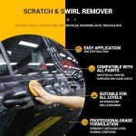 BUFFZIT Car Paint Scratch Remover & Repair Wax - Easily Removes Deep Scratches and Surface Imperfections, Effectively Reduces Swirl Marks for Cars and Other Vehicles, 100ML/3.4oz