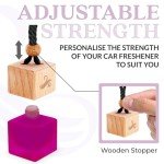 Alien Car Air Freshener for Women | Perfume Style Car Scents Air Freshener with Vent Clip | Strong Car Perfume Air Freshener with Odour Eliminating Technology | Car Fresheners for Women by Perfa