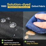 Tuszom Waterproof Anti-UV Tire Protectors 4 Pack - Tearproof 900D Solution-Dyed Tearproof Windproof Tire Covers for RV, Trailer,Camper,Truck,Cars,Jeeps,Vans,SUV (Universal Fits 29-31.75 inch)