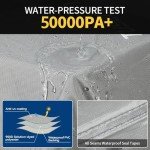 Tuszom Waterproof Anti-UV Tire Protectors 4 Pack - Tearproof 900D Solution-Dyed Tearproof Windproof Tire Covers for RV, Trailer,Camper,Truck,Cars,Jeeps,Vans,SUV (Universal Fits 29-31.75 inch)