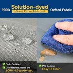 Tuszom Waterproof Anti-UV Tire Protectors 4 Pack - Tearproof 900D Solution-Dyed Tearproof Windproof Tire Covers for RV, Trailer,Camper,Truck,Cars,Jeeps,Vans,SUV (Universal Fits 29-31.75 inch)