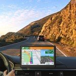 GPS Navigator for Car, Latest 2025 Map 7 inch Touch Screen GPS for Car 256-16GB, Voice Turn Direction Guidance, Speed and Red Light Warning, Pre-Installed North America Lifetime map Free Update