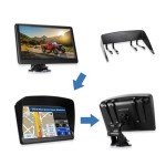 GPS Navigator for Car, Latest 2025 Map 7 inch Touch Screen GPS for Car 256-16GB, Voice Turn Direction Guidance, Speed and Red Light Warning, Pre-Installed North America Lifetime map Free Update