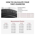 Skeleton Spare Tire Cover for RV Trailer Halloween Wheel Protectors Weatherproof Polyester Tire Case for All Cars SUV Camper Travel 15 inch