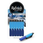 Refresh Your Car Air Freshener Vent Sticks, New Car / Cool Breeze Scent, 6 Pack