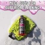 Chemical Guys Mr. Pink Foaming Car Wash Soap, High-Suds pH-Balanced Car Shampoo, Safe for Wax & Sealants, Works with Foam Cannons & Bucket Wash, Safe on All Paint Finishes, 128 oz, Candy Scent
