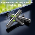 EORRZZY 2 Packs Custom Car Air Freshener Diffuser Vent Clips for Car Decoration Accessories with 12 Refill Sticks for Cars, Office, Kitchen, Bathroom, Pet Houses