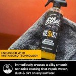 RESIST Graphene Spray Coating - UV Ceramic Coating for Cars - 2-in-1 Hybrid Formula Ceramic Spray Coating for Cars for Incredibly Slick, Glossy Finish - Graphene Ceramic Coating Protection for Car