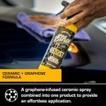 RESIST Graphene Spray Coating - UV Ceramic Coating for Cars - 2-in-1 Hybrid Formula Ceramic Spray Coating for Cars for Incredibly Slick, Glossy Finish - Graphene Ceramic Coating Protection for Car