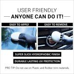 CAR GUYS Liquid Wax | Advanced Car Wax | Superior Protection with a Carnauba Wax Shine | For all Paint Colors and Excellent Black Car Wax | 8 Oz Kit