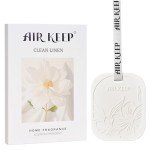 Airkeep Car Air Freshener - Clean Linen Handmade Scented Ceramic for Drawers and Closets, Car Air Freshener Gifts for Men Women Car Fragrance