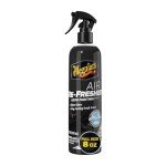 Meguiar’s Air Re-Fresher Odor Fighting Spray - Black Chrome Scent - Convenient Car Air Freshener that Instantly Fights Odors and Leaves Behind a Long-Lasting, Refreshing Black Chrome Scent, 8 Oz Spray