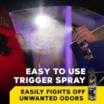 Meguiar’s Air Re-Fresher Odor Fighting Spray - Black Chrome Scent - Convenient Car Air Freshener that Instantly Fights Odors and Leaves Behind a Long-Lasting, Refreshing Black Chrome Scent, 8 Oz Spray