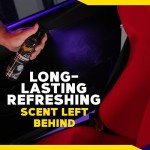 Meguiar’s Air Re-Fresher Odor Fighting Spray - Black Chrome Scent - Convenient Car Air Freshener that Instantly Fights Odors and Leaves Behind a Long-Lasting, Refreshing Black Chrome Scent, 8 Oz Spray