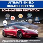SHIELDOM Car Wax Polish Ceramic Coating Carnauba Wax Extra Gloss Paint Sealant Polishing Long Lasting Shine Hydrophobic for Cars, Trucks, SUVs, RVs with Microfiber Towel & Applicator Pad - 3.5oz/100g