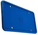 Rightcar Solutions Silicone License Plate Frame | The Original Premium Grade Silicone Car Plate Frame | Rust Proof, Rattle Proof, Weather Proof License Plate Holder (Blue)
