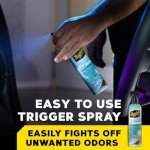 Meguiar’s Air Re-Fresher Odor Fighting Spray - New Car Scent - Convenient Car Air Freshener that Instantly Fights Odors and Leaves Behind a Long-Lasting New Car Scent, 8 Oz Trigger Spray
