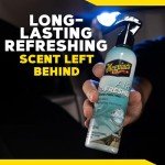 Meguiar’s Air Re-Fresher Odor Fighting Spray - New Car Scent - Convenient Car Air Freshener that Instantly Fights Odors and Leaves Behind a Long-Lasting New Car Scent, 8 Oz Trigger Spray