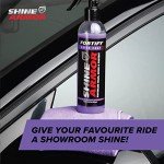 SHINE ARMOR Fortify Quick Coat – 3-in-1 Ceramic Coating Spray (8oz) | Waterless Wash, Shine & Protection | Streak-Free, Hydrophobic Car Wax for Paint & Trim