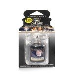 Yankee Candle Car Air Fresheners, Hanging Car Jar® Ultimate 3-Pack, Neutralizes Odors Up To 30 Days, Includes: 1 Leather, 1 Midsummer's Night, and 1 New Car Scent