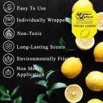 Wonder Wafers Car Air Freshener Wafers Variety Pack of 40 - Individually Wrapped Car Air Fresheners - 8 Scents Car Fresheners (40 Pack 8 Scents)