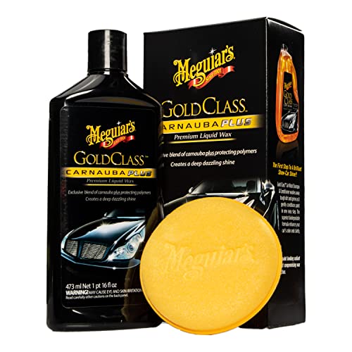 Meguiar's Gold Class Carnauba Liquid Wax - 16 Oz