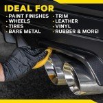 Meguiar's 4" Foam Applicator Pads, 4 Count - Ultra-Soft Hand Applicators with a Tight-Cell Foam Construction for a Smooth Application of Waxes, Polishes, Tire Dressing, Protectants and More, 4 Pack