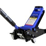 PULLAFUN 3 Ton Low Profile Floor Jack Capacity 6600 lbs with Dual Piston,Steady Steel Quick Lift Pump (Lift Pump 3.3"-19.7")