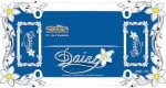Cruiser Accessories 19130 Daisy License Plate Frame, Chrome/Painted
