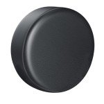 Amooca Spare Tire Cover Thickening PVC Leather Automotive Wheel Cover Universal Fit for SUV Truck Camper Trailer RV JP FJ Waterproof Sun Rain Snow Tire Protector Black 23-24 inch