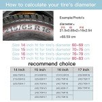 Spare Tire Cover Raccoon Wheel Tire Cover Waterproof Sun Protection Universal Fit for Trailers Rv SUV Truck Camper Travel 15 Inch