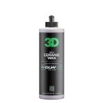 3D GLW Series Ceramic Wax – SiO2 Infused Car Wax for Ultimate Gloss, Hydrophobic Protection & Easy Application | Ultra Slick Shine | Made in USA 16 oz