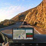 GPS Navigator for Car, Latest 2025 Map 7 inch Touch Screen Car GPS 256-16GB, Voice Turn Direction Guidance, Support Speed and Red Light Warning, North America Lifetime map Free Update（Blue）