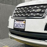 2PCS Matte Black License Plate Frames, 2 Holes Solid Aluminum License Plate Holder, Universal Car License Plate Frame for Man, Licence Plate Frame Black and Screws, by Lengnoyp